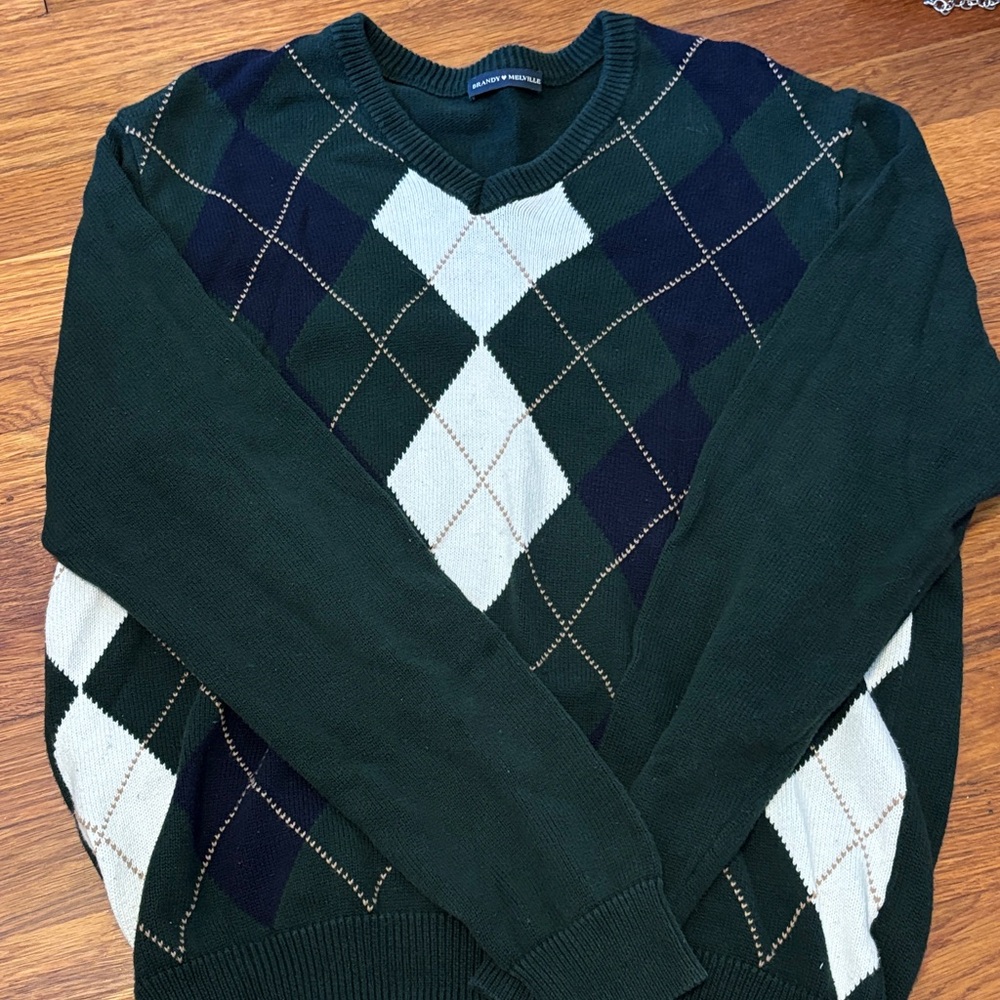 Brandy Melville Green Sweater